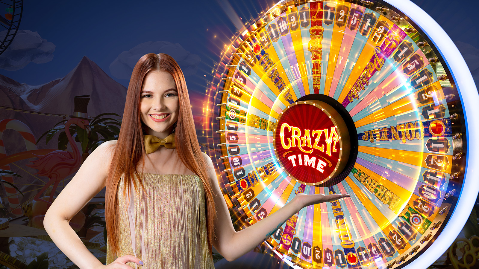 New CRAZY TIME Game Show from Evolution Gaming